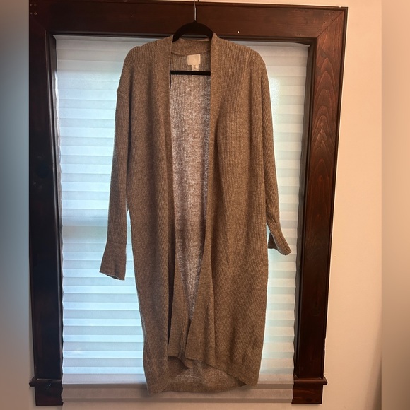 LONG DUSTER CARDIGAN - Picture 2 of 2